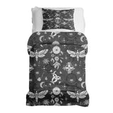 Set de ropa de cama con manta terapéutica Libélula espeluznante