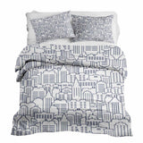 Set de ropa de cama y mantas terapéuticas blanco New York