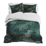 Set de ropa de cama Therapiedecnen con ramas de abeto verdes