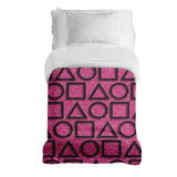 Manta terapéutica original - Funda de algodón Pink Squid