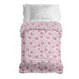 Manta terapéutica original - Funda de algodón con dulces corazones
