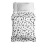 Manta terapéutica original - Funda de algodón blanca Ha Ha