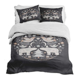 Juego de ropa de cama con manta terapéutica Navidad en Moscú