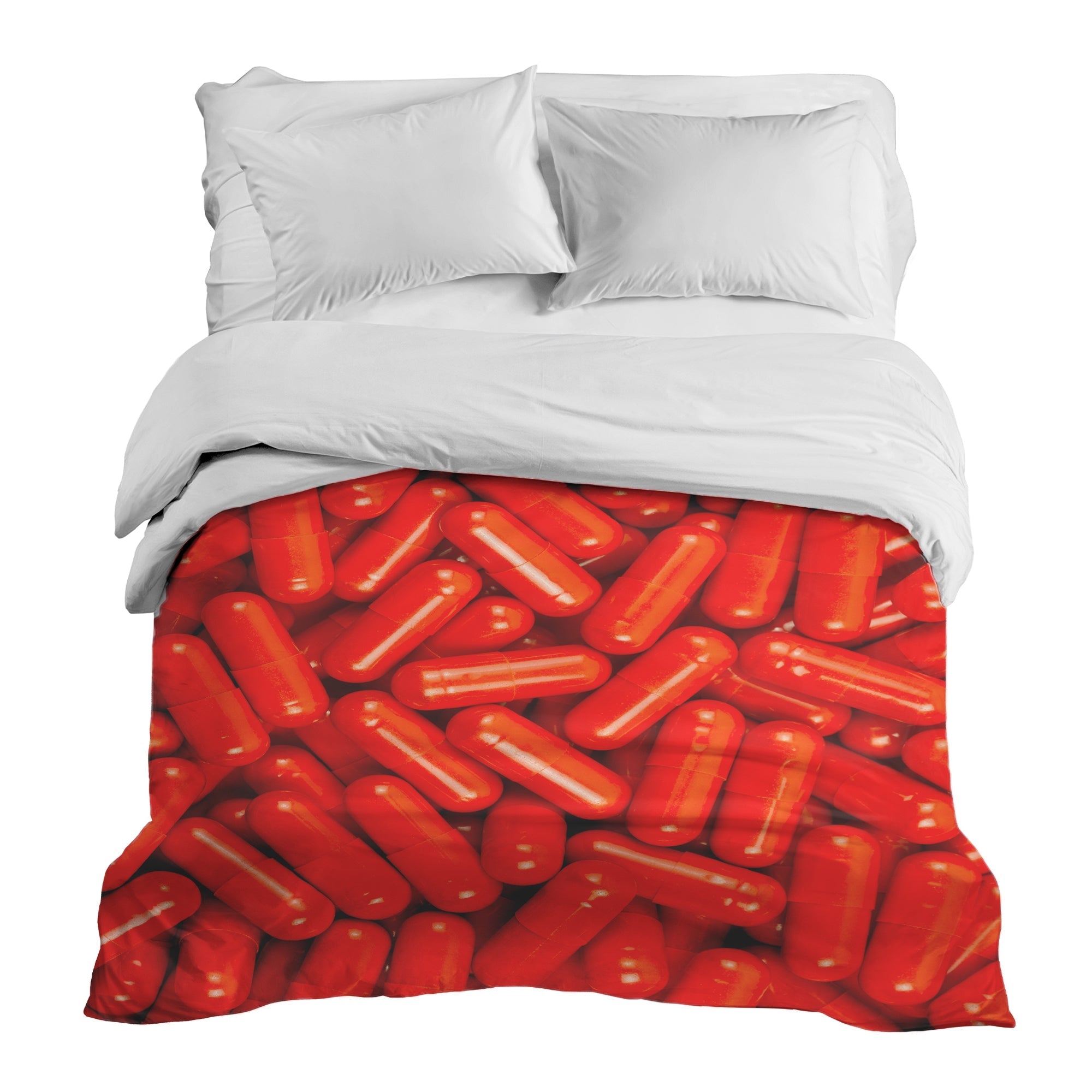 Manta terapéutica original - Funda de algodón roja Tabletten