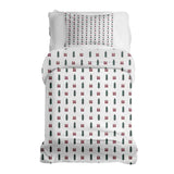 Juego de ropa de cama con manta terapéutica ambiente navideño