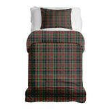 Set de ropa de cama con manta terapéutica y cuadros navideños