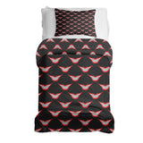 Set de ropa de cama con manta terapéutica Boca sonriente