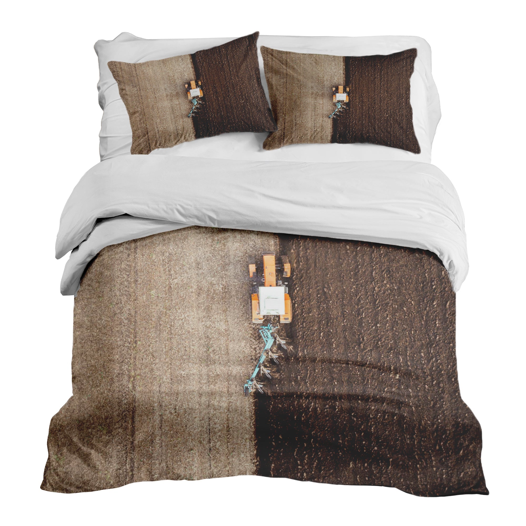Set de ropa de cama y mantas terapéuticas marrón Ackerland