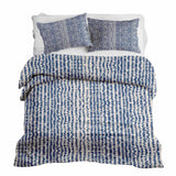 Set de ropa de cama con mantas terapéuticas y puntos azules