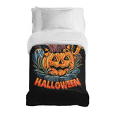 Manta terapéutica original - Funda de algodón Halloween Calabaza