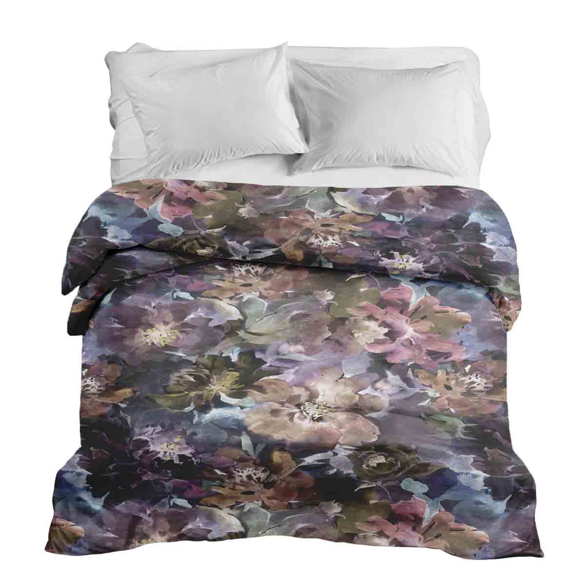 Manta terapéutica original - Funda de algodón Mar de flores