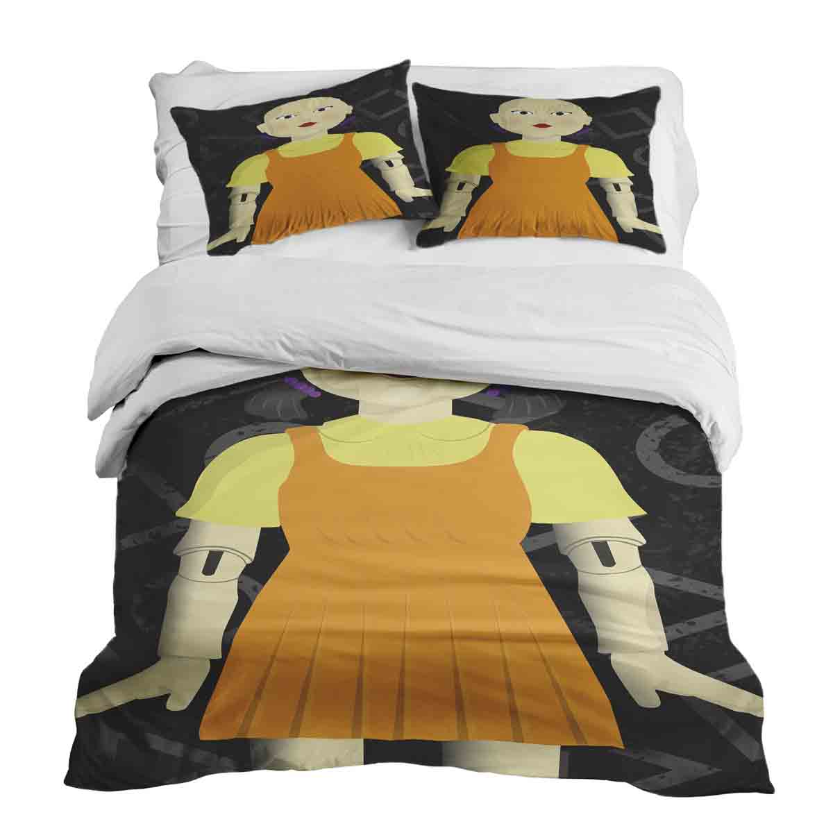 Juego de ropa de cama con mantas terapéuticas Luz roja, luz verde