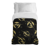 Manta terapéutica original - Funda de algodón rayo amarillo