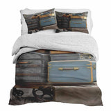 Set de ropa de cama con mantas terapéuticas y cajas