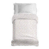 Manta terapéutica original - Funda de algodón blanca con semicírculos