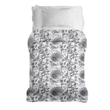 Manta terapéutica original - Funda de algodón gris primavera