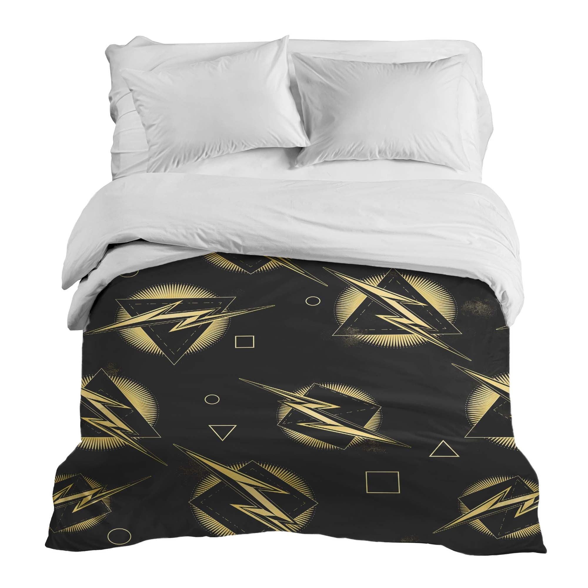 Manta terapéutica original - Funda de algodón rayo amarillo