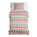 Juego de ropa de cama con manta terapéutica Navidad en Noruega
