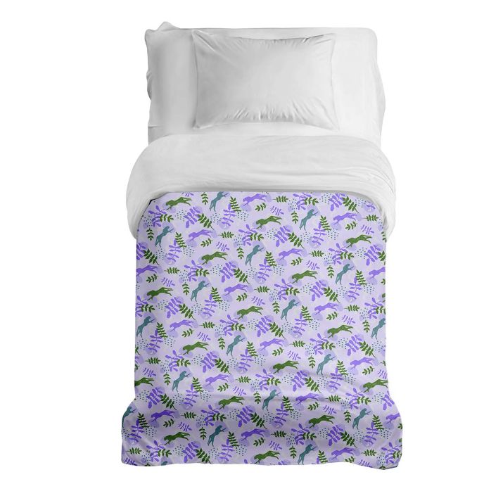 Manta terapéutica original - Funda de algodón leopardo