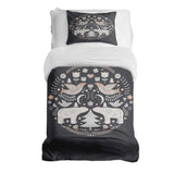 Juego de ropa de cama con manta terapéutica Navidad en Moscú