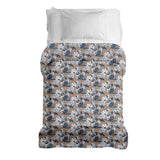 Manta terapéutica original - Funda de algodón con flores
