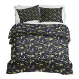 Set de ropa de cama con mantas terapéuticas y olivas