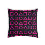 Almohada de salud rosa formas Dalgona