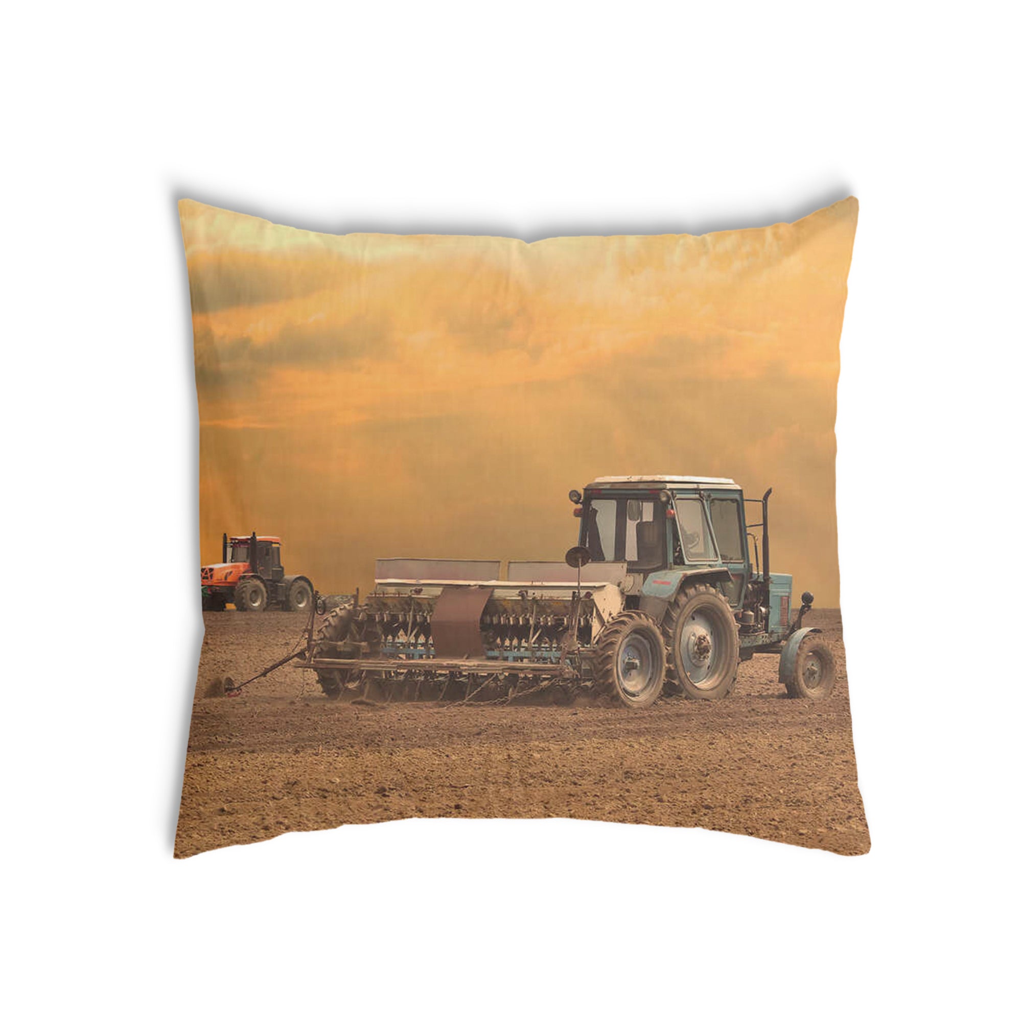 Almohada de salud Dos tractores
