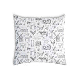 Almohada de salud gris granja