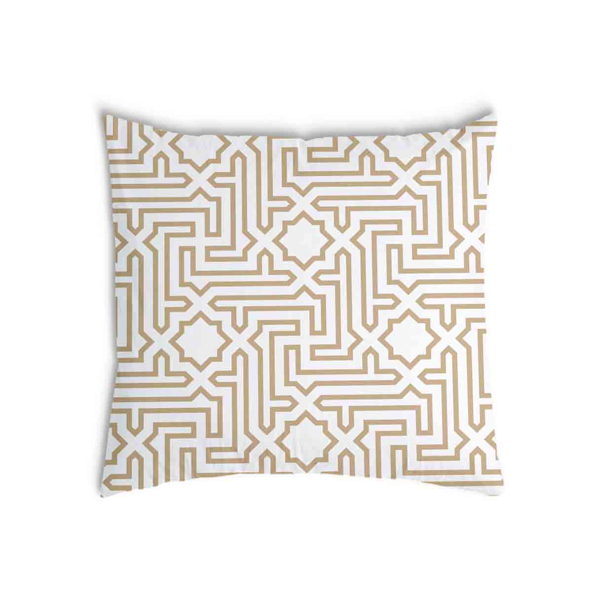 Almohada de salud beige con formas