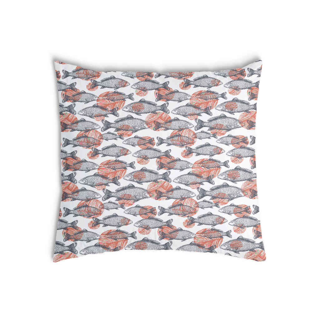 Almohada de salud peces grises