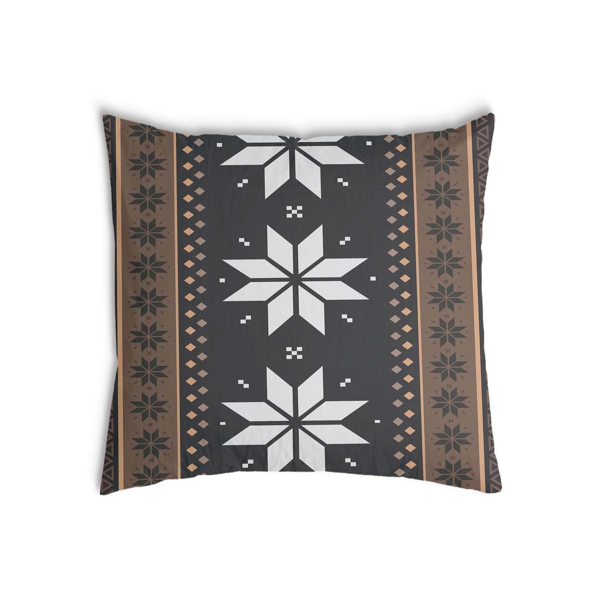 Almohada de salud a rayas con estrellas