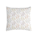 Almohada de salud con delicadas ramas coloridas