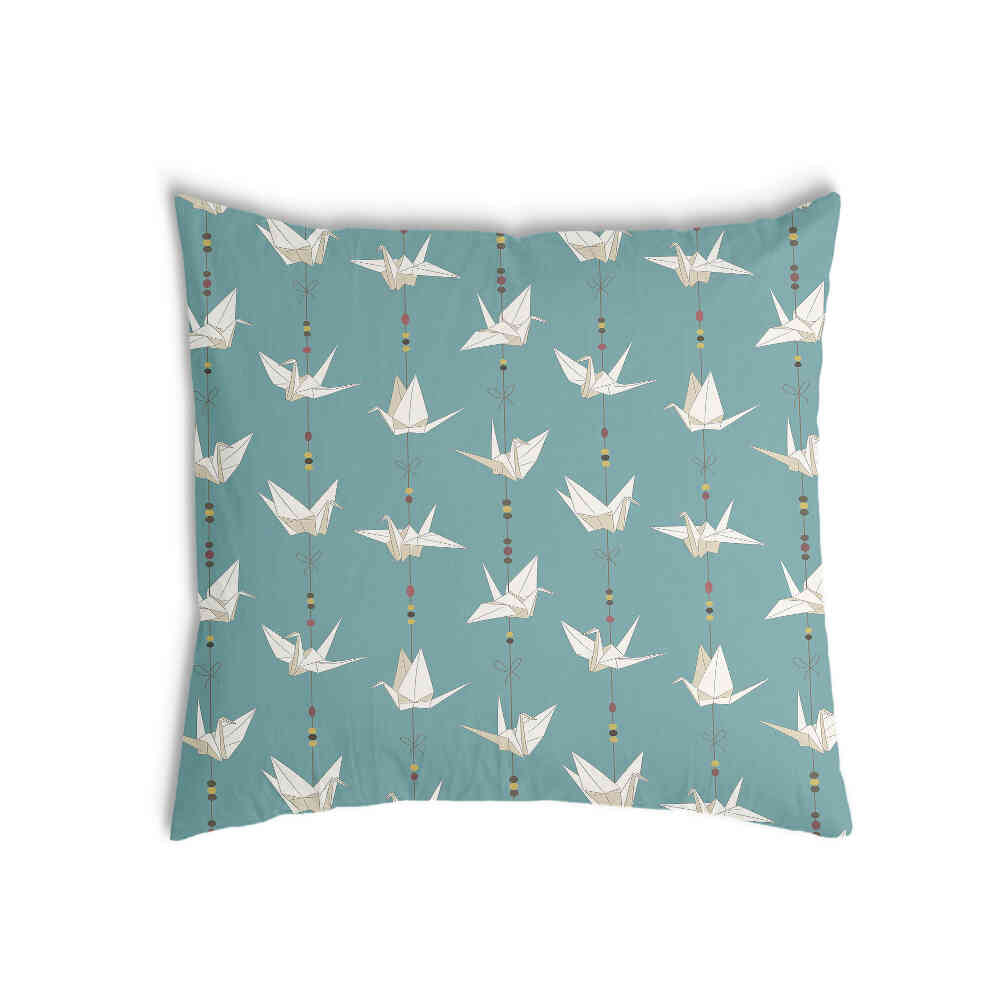 Almohada de salud Origami Cisne