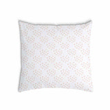 Almohada de salud con puntos naranjas