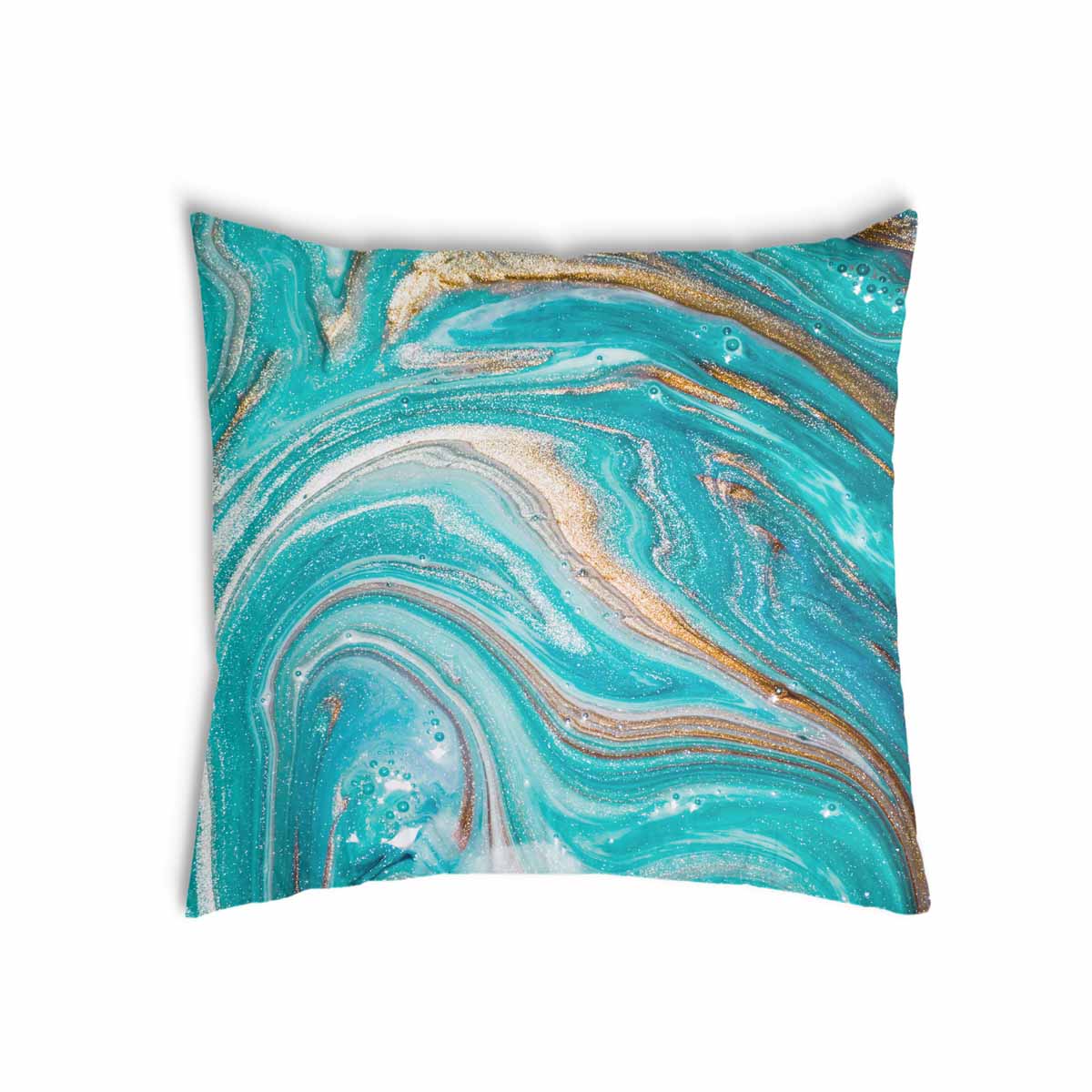 Almohada de salud mármol turquesa