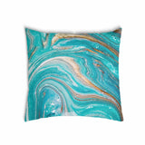 Almohada de salud Mármol Turquesa
