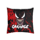 Almohada de salud negra cara de joker