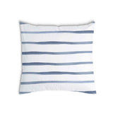 Almohada de salud con rayas transversales azules
