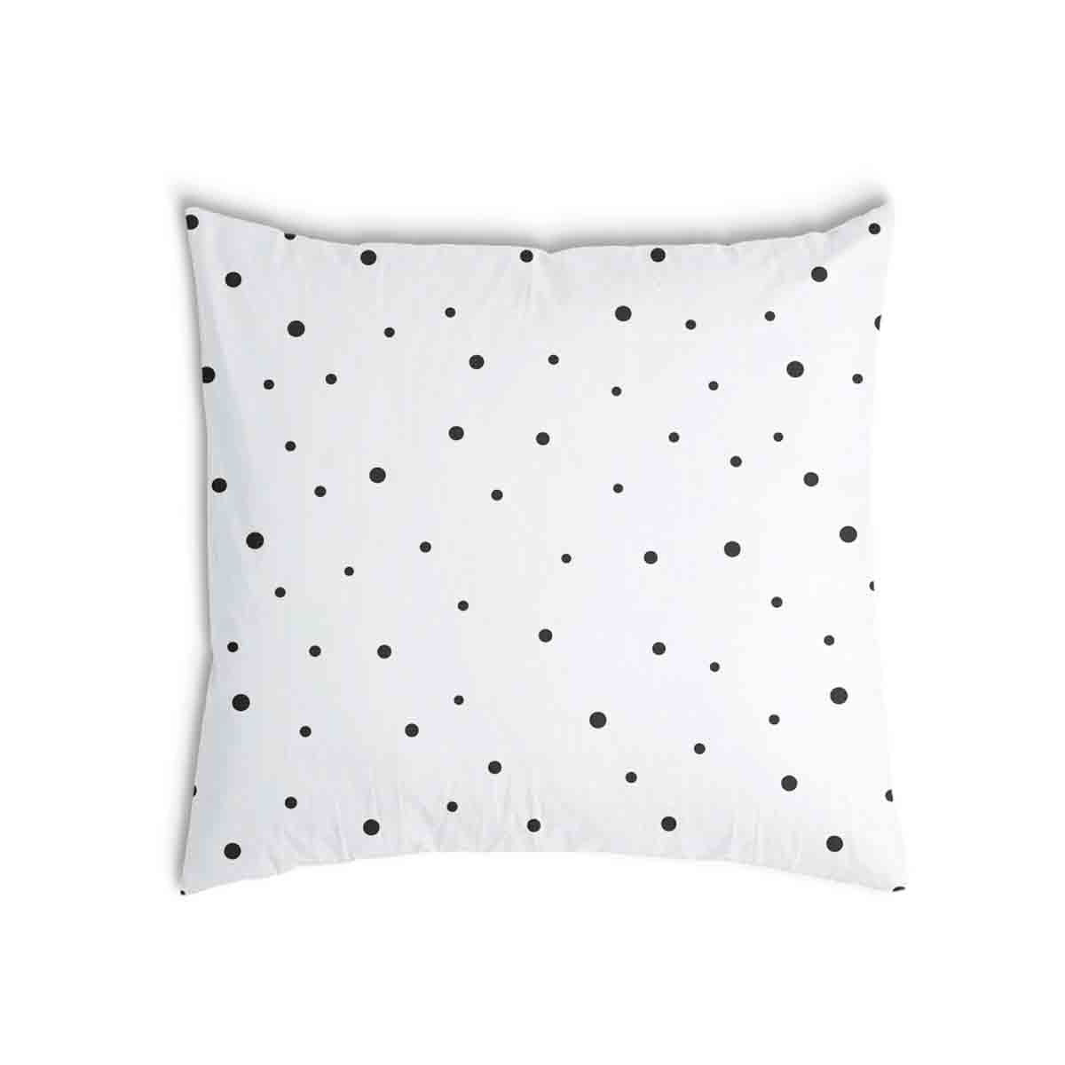 Almohada de salud blanca con puntos dispersos