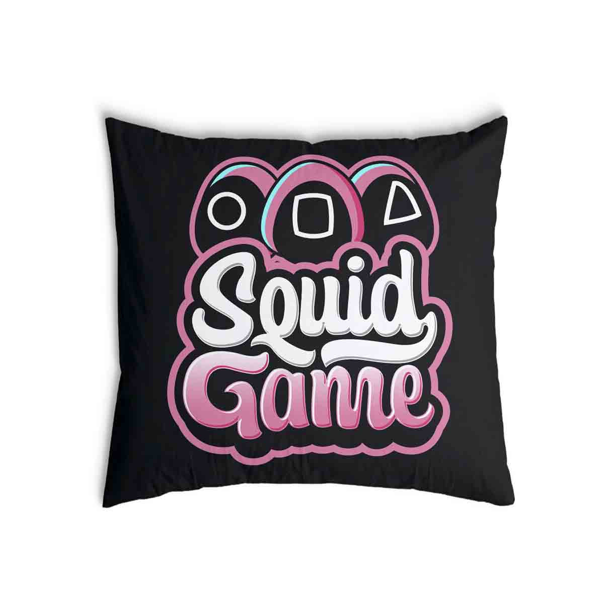 Almohada de salud negra Squid