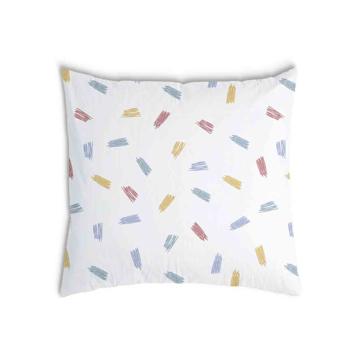 Almohada de salud con rayas de colores
