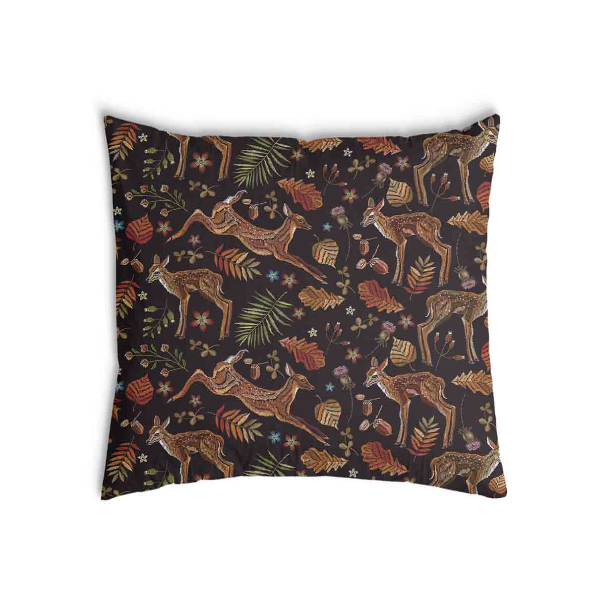 Almohada de salud marrón con ciervo