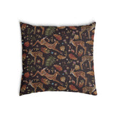Almohada de salud marrón con ciervo