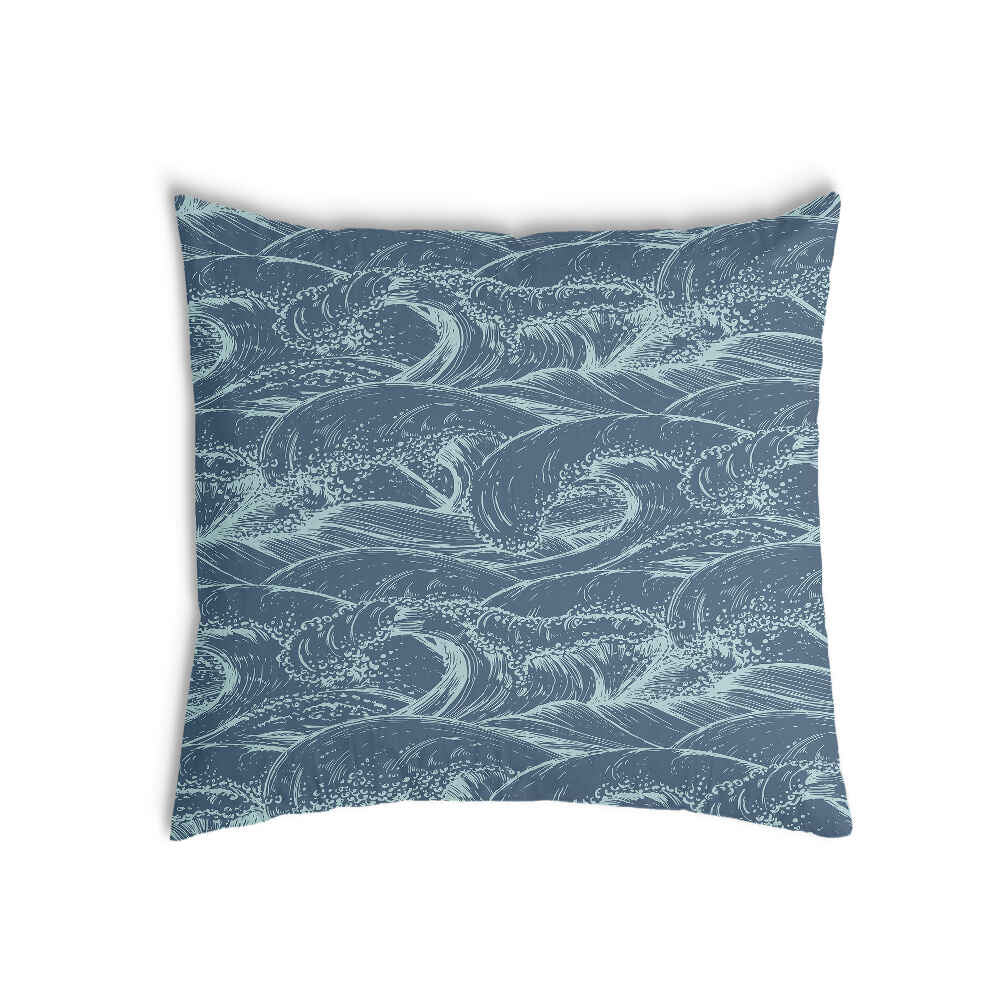Almohada de salud Olas en el mar