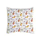 Almohada de salud blanca escuela de magia
