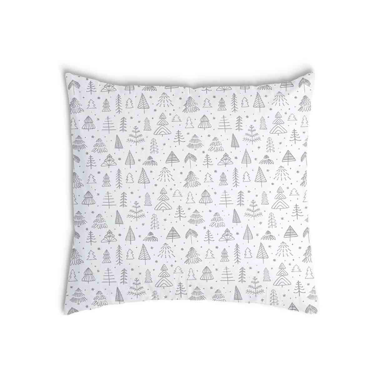 Almohada de salud bosque navideño