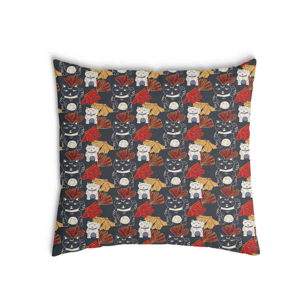 Almohada de salud Gato que saluda