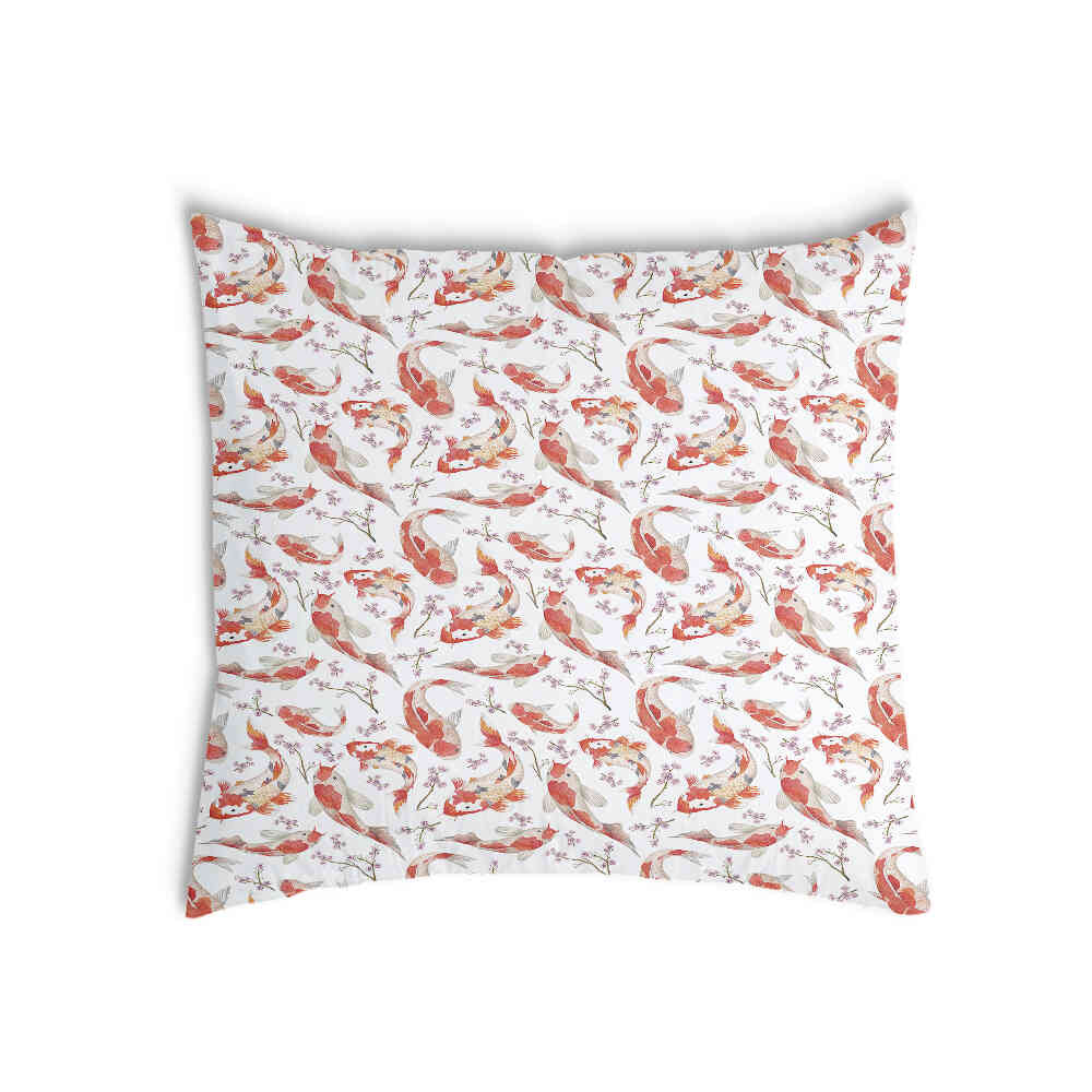 Almohada de salud carpa naranja