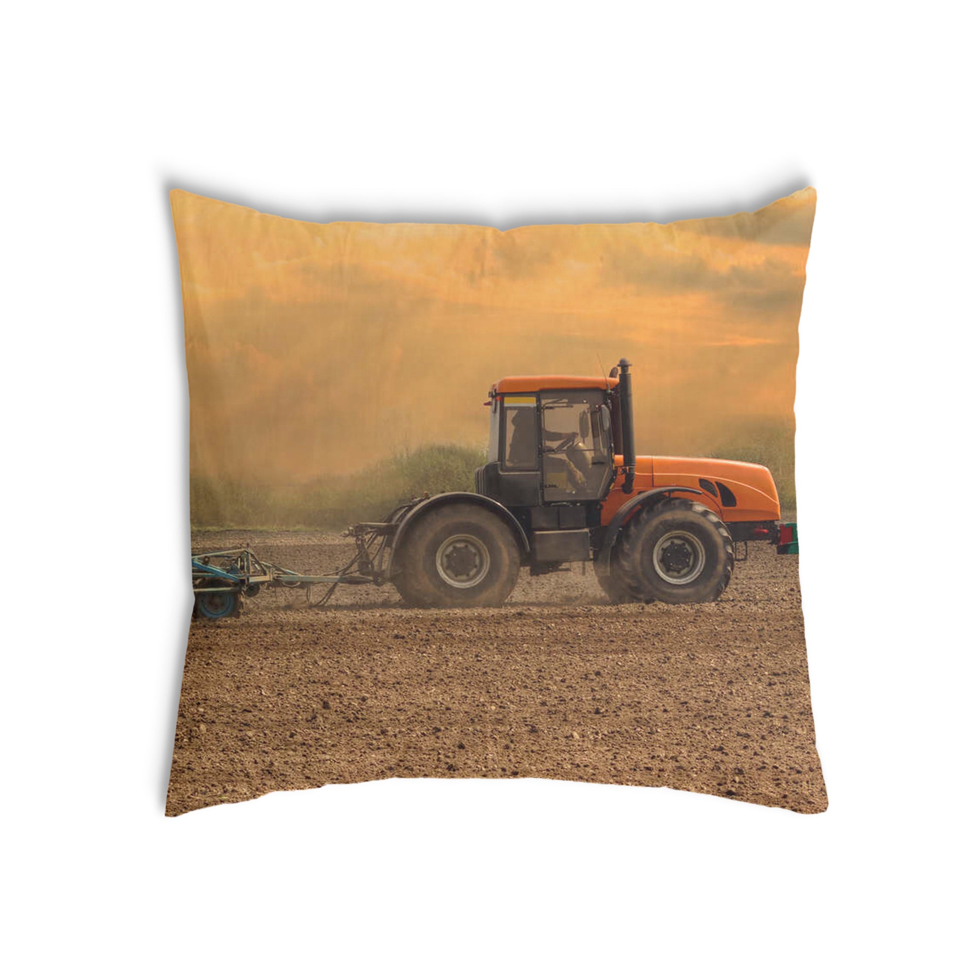 Almohada de salud tractor con remolque